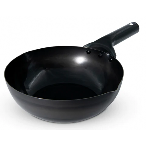 Summit 新潟燕三条製 24cm 北京鍋 (4582257000041): 良好傳熱、適用所有爐具、易於清潔